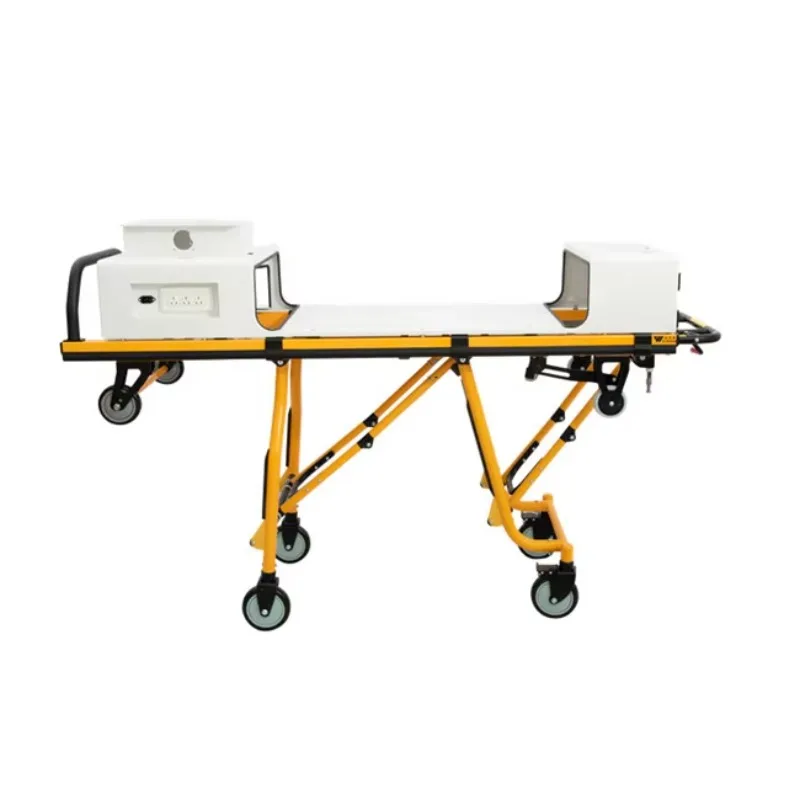 CE ISO13485 Certified Emergency Rescue Stretcher Portable Manual Automatic Loading First-Aid Medical Equipment for Patient