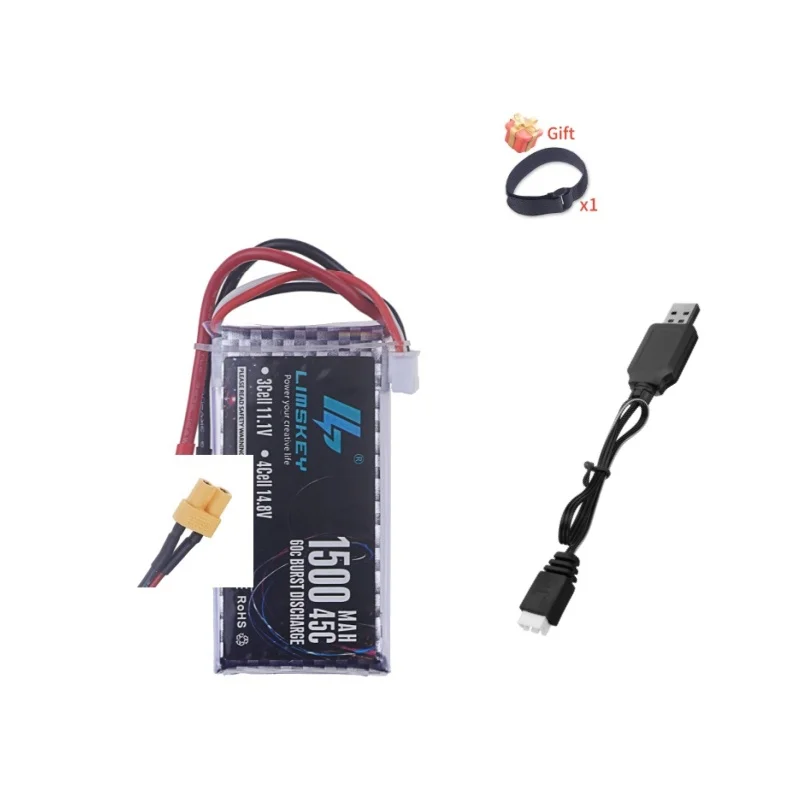 2S Lipo Batterij 2S 7.4V 1500Mah 1800Mah 45c Rc Speelgoed Oplaadbare Batterijen Voor Rc Helikopter Vliegtuig Auto Boot Quadrotor Drone
