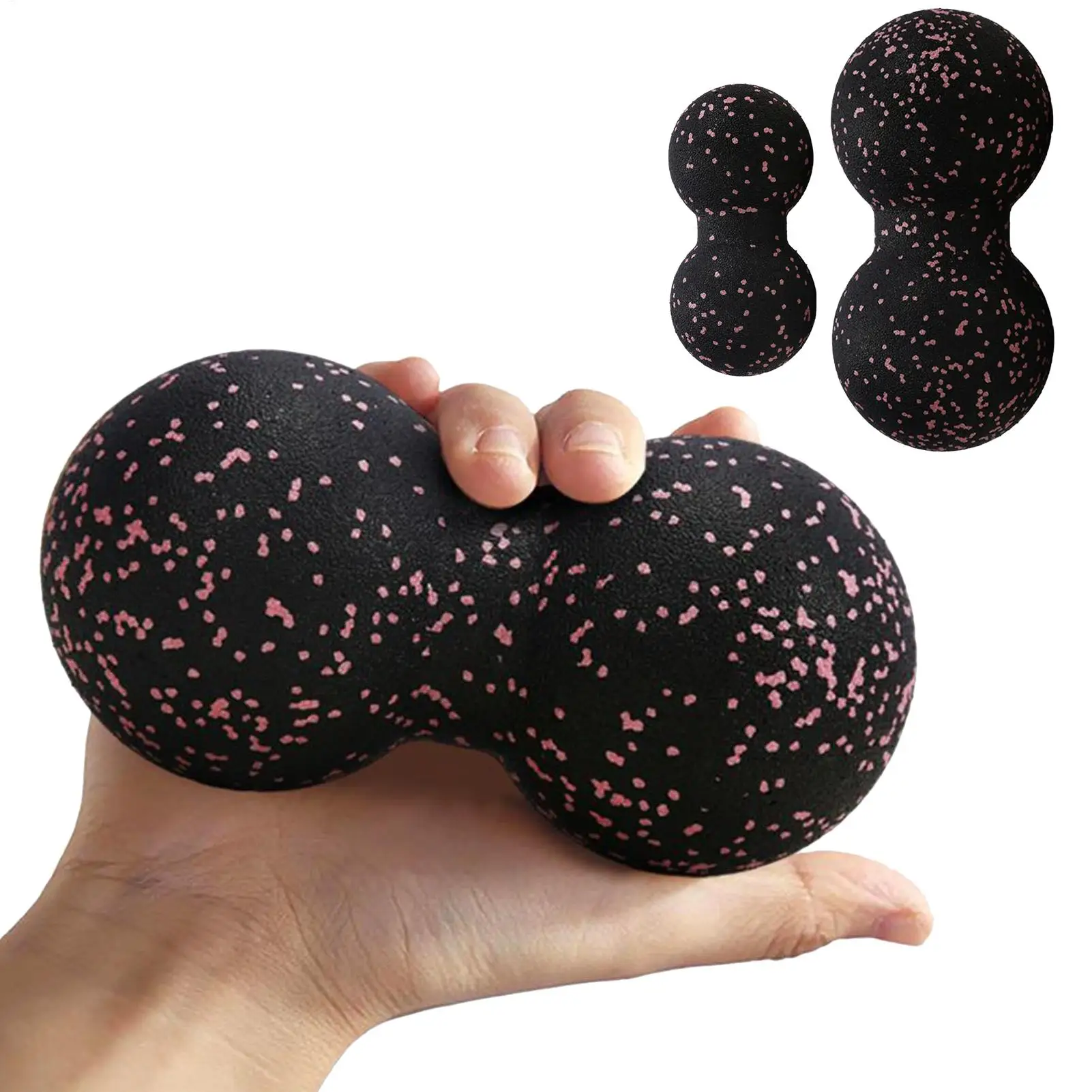 كرة تدليك محمولة يدوية مدلك أداة تدليك القدم للنساء نعال العضلات والرقبة الاسترخاء الرعاية المنزلية الصالة الرياضية اليوغا السفر #2