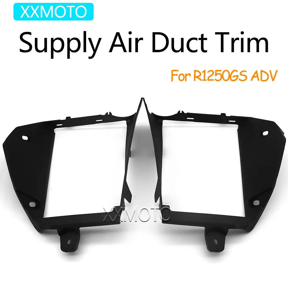 

For BMW R1250GS Adventure R 1250GS R1250 GS 1250 ADV R1250GS-ADV Unpainted Motorcycle Supply Air Duct Trim