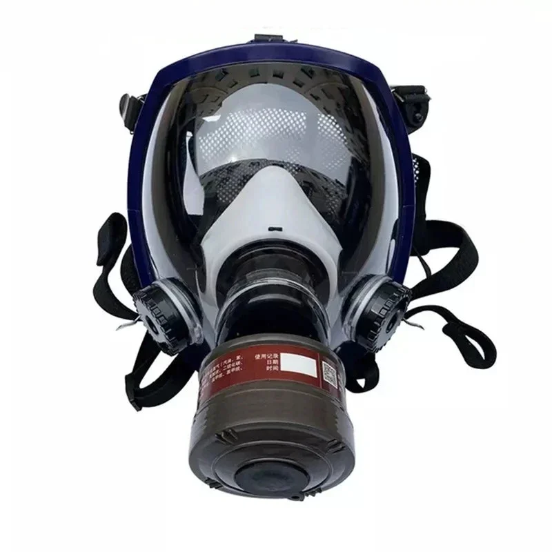 Spherical 6800 respirator gas mask 3 ports Multifunction Super clear Sealed protective mask Spray paint Organic gas Safety mask