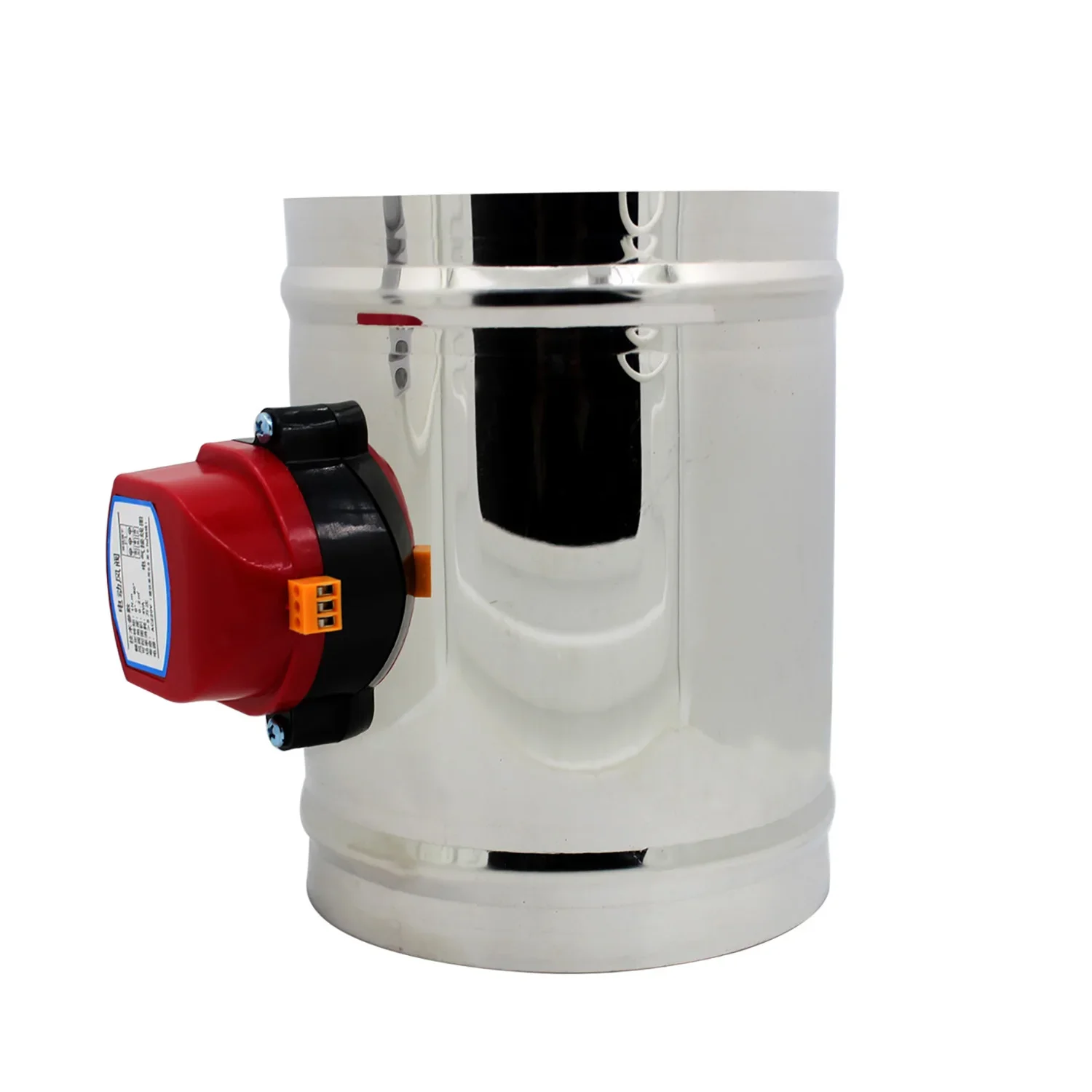 220V AC24V DC12V Electric Motorized Damper Air Duct Vent Air Damper Valve Diameter Ventilation Tube HVAC 80 - 400 MM 1 Piece