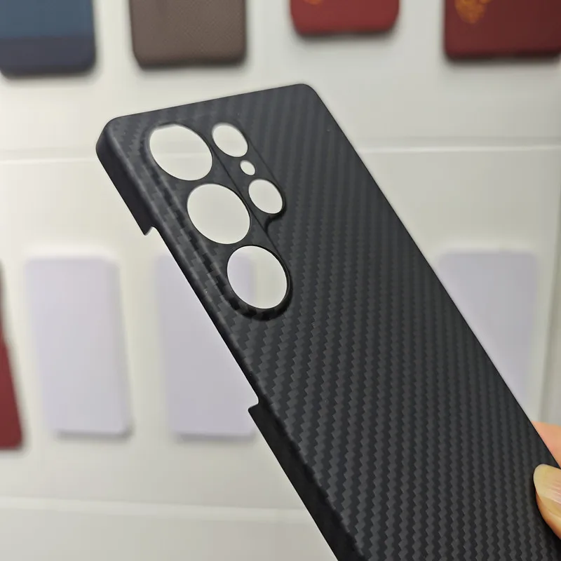 Magnetic Carbon Fiber Case For Samsung Galaxy S25 Ultra Case Aramid Fiber Cover for Galaxy S25 /S25plus Phone Accessory