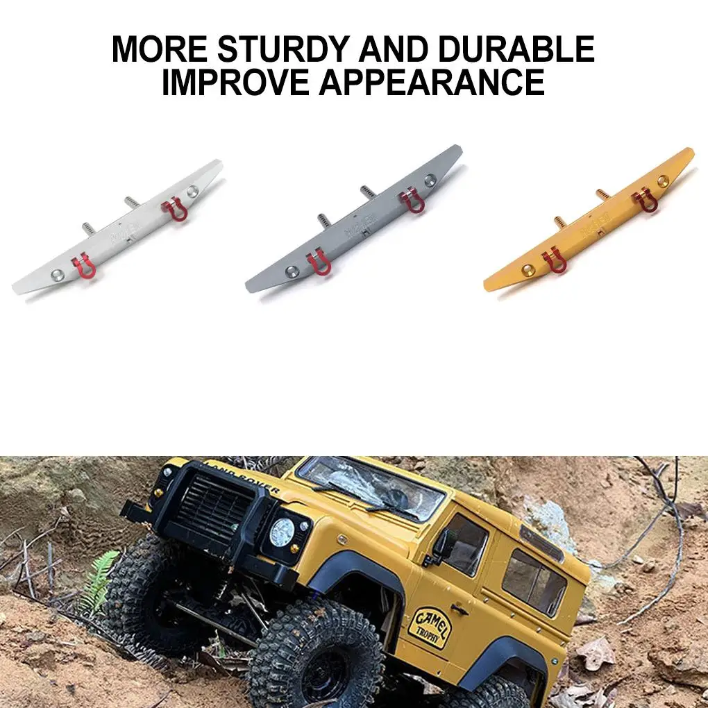 Wytrzymały tylny zderzak ze stopu aluminium 1/10 do MN MN- Część do samochodu RC Akcesoria do samochodów RC Części zamienne Część do tuningu RC