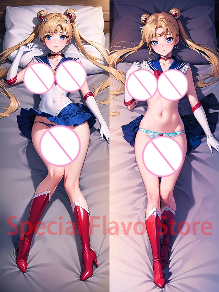 

Dakimakura anime дакимакура Подушка Dakimakura Аниме usagi tsukino с двусторонним принтом в натуральную величину, наволочка для взрослых