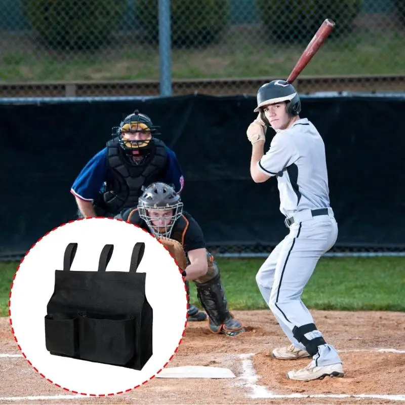 

652F Сумка для бейсбольного судьи с удобными внешними карманами и сумкой для судейского оборудования