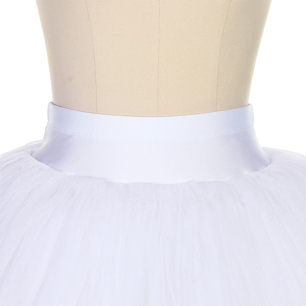 BLL056 Tutu plissé blanc/noir pour danse de Ballet demi-jupe Tutu enfant et adulte Costumes Tutu de danse de Ballet Tutus en Tulle rigide
