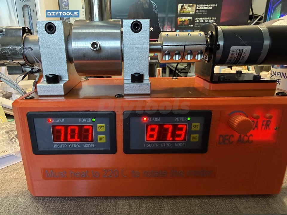 Desktop Mini Single Screw Filament Extruder Waste Plastic Recycling Machine For Making 1.75/2.3mm PLA PETG 3D Printing Filament