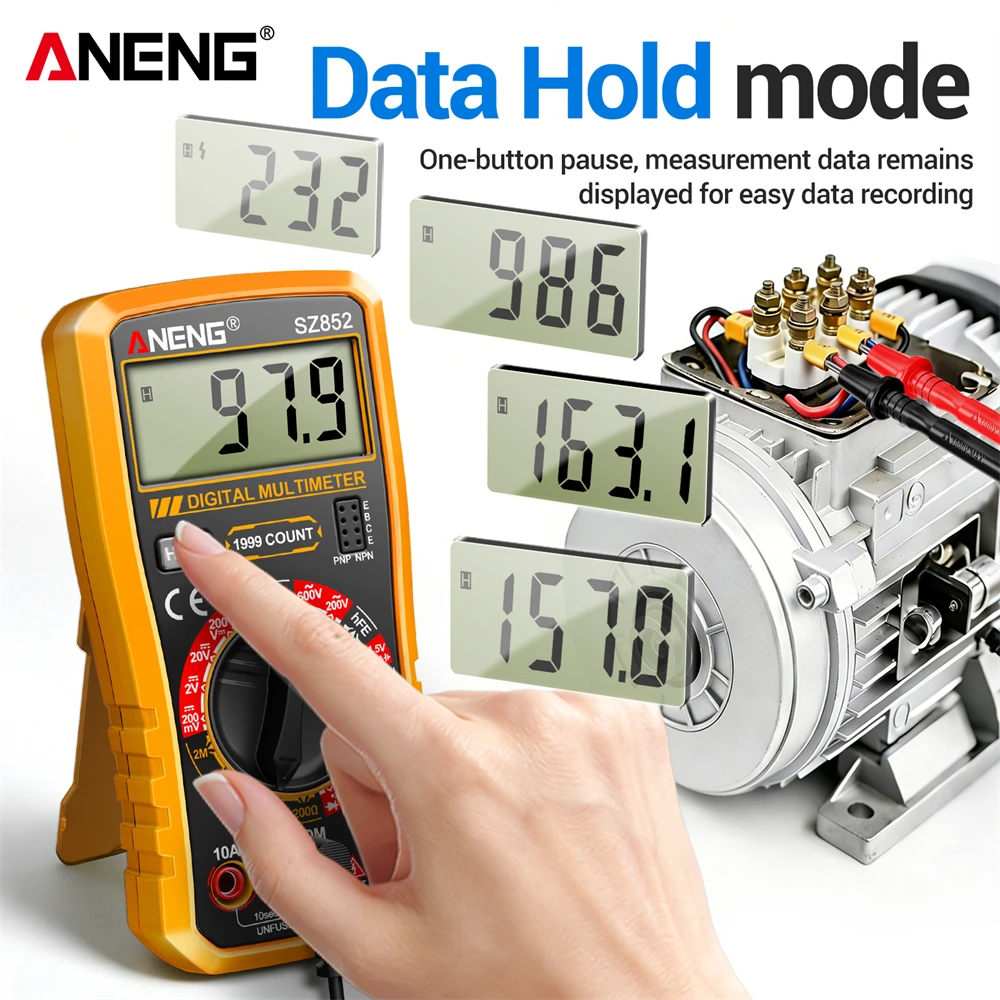 ANENG SZ852 マルチメータースマートデジタルテスタ - Diy Electronics Tools のレビューと価格