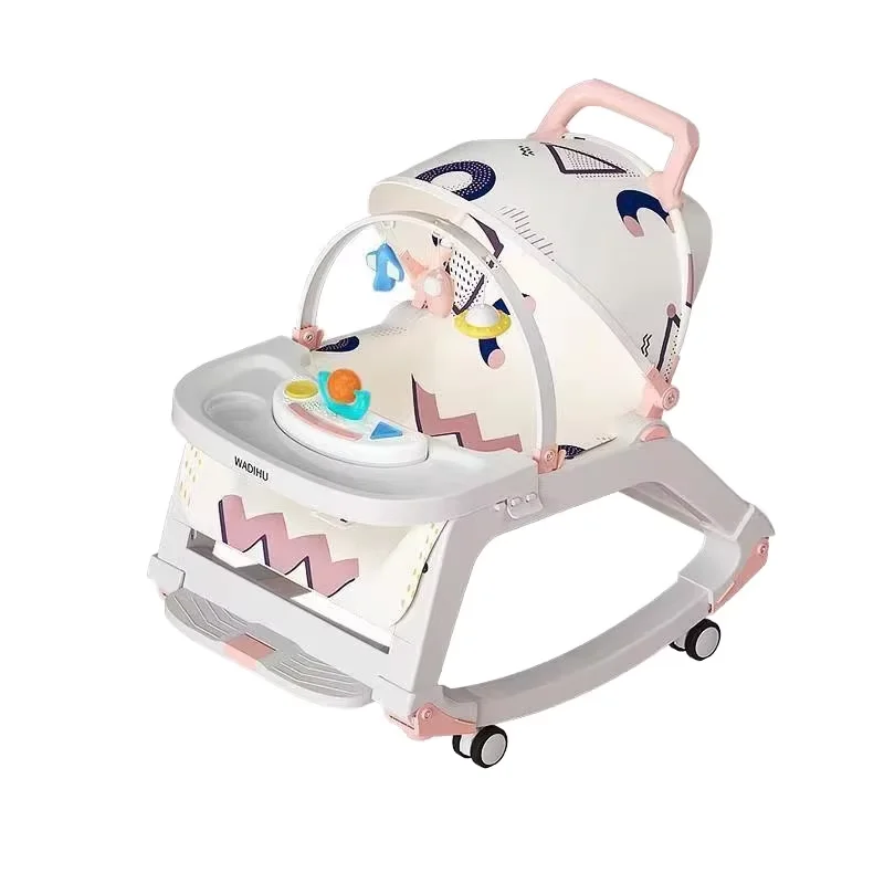 

2025 Portable Multifunctional Family Dining Chair with Music and Light Baby Feeding Booster