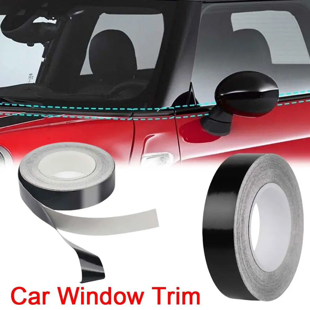 Car Window Trim Vinyl Film Door Waistline Sticker Black Line Decoration Accessories For Mini Cooper R55 R56 R60 R61 F54 F56 F60