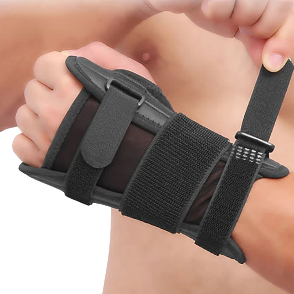 

1PCS Wrist Splint Carpal Tunnel Protector Wrist Support Palm Wrap Wrist Injury Fracture Fixed Orthopedic Wristband