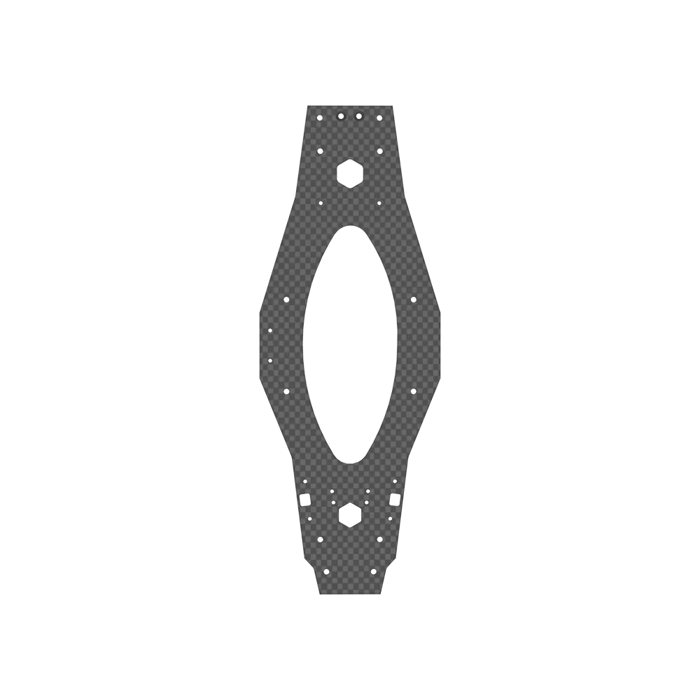 Helion Pro FPV piezas de repuesto para placa superior/placa inferior/brazo/montaje de antena/módulo fijo de brazo CNC/montaje de Motor CNC/placa de leva CNC