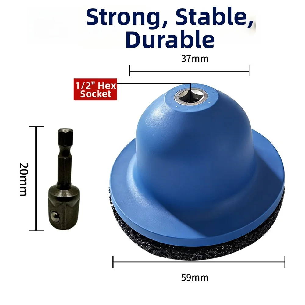 6 Inch Diamond Polishing Kit 40 Grit Abrasive Disc For Car Truck Wheel Hub Brake Drum Rust Removal And Paint Cleaning Tool