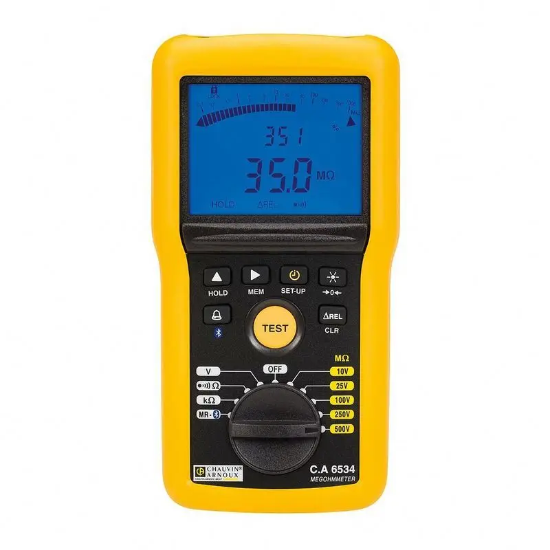 

Chauvin Arnoux CA 6534 Insulation & Continuity Tester