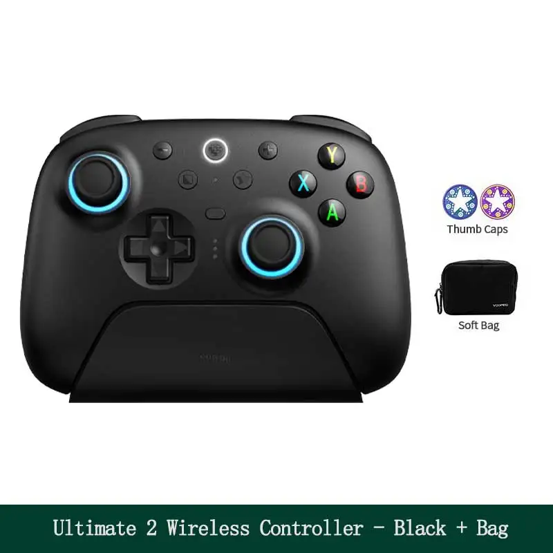 8BitDo Ultimate 2 Wireless 2.4G Gaming Controller with Charging Dock, TMR Joystick Bluetooth Gamepad for PC, Windows ,Android image 3