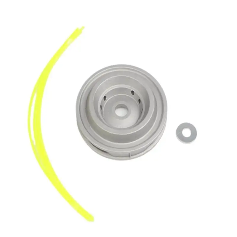 With 4 Lines Brush Cutter Brush Tools For Lawn Universal Aluminum Alloy Trimmer Head Replacement Parts