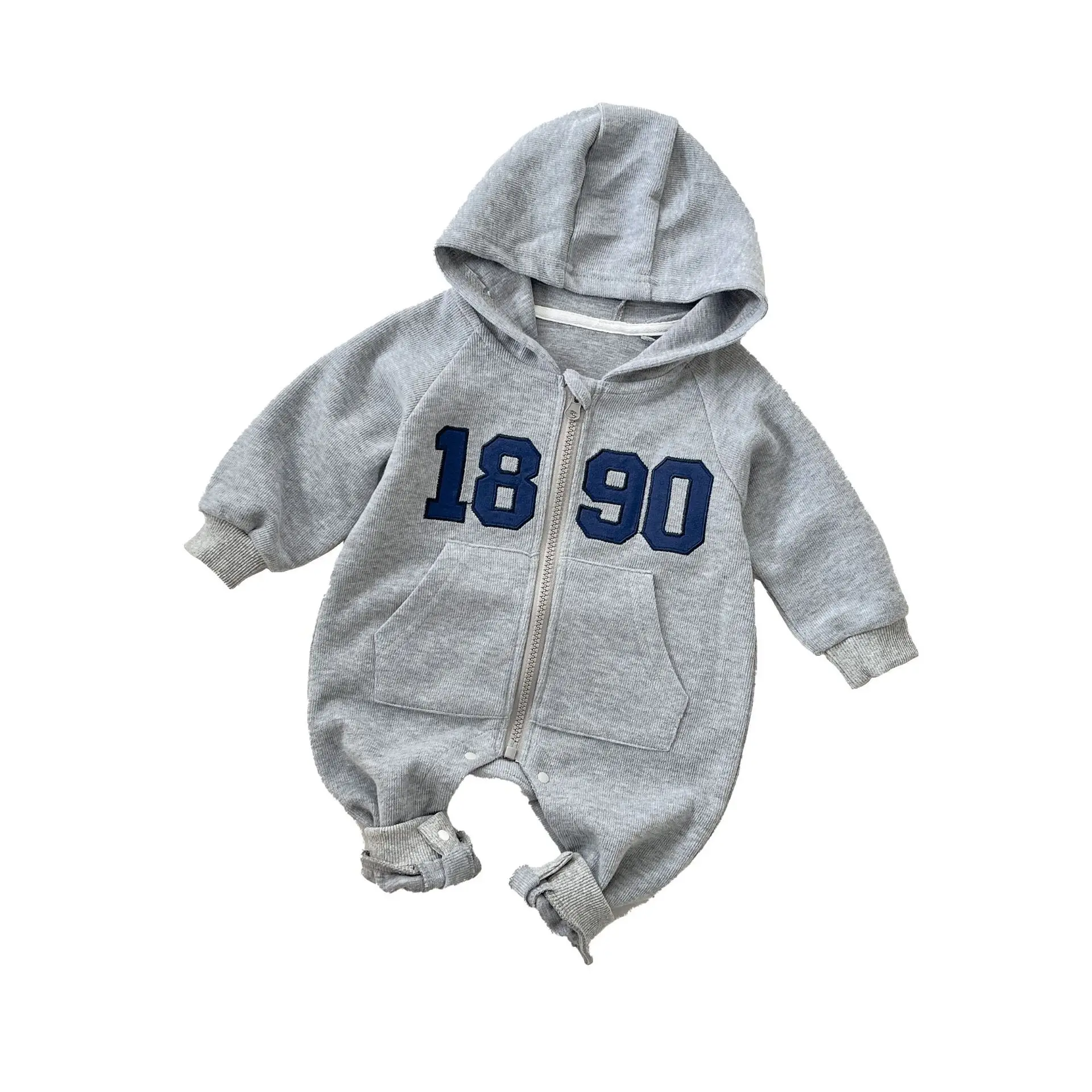 

Baby Bodysuit Autumn Warm Baby Long Sleeve Autumn Outside Clothes Winter Fleece Jacket Climbing Clothes Children's Clothing