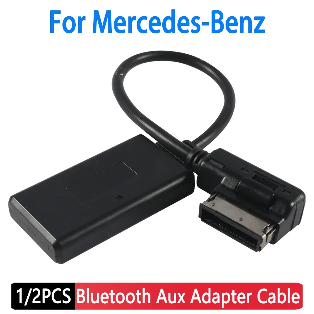 

Media Interface AUX Wireless Adapter A/B/C/E/M/S/R/W/GL/ML/SL/CLS/SLK/GLK Classes 2009-2014 Bluetooth Car Kit for Mercedes-Benz