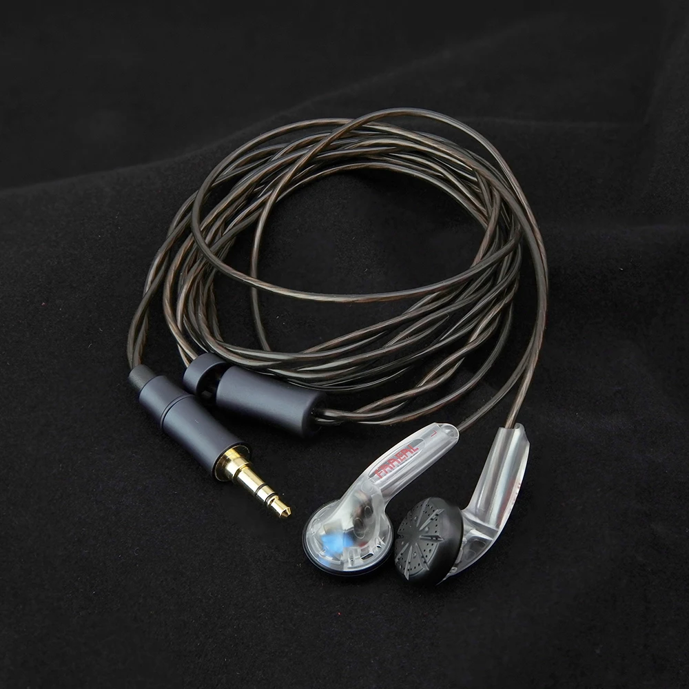 FAAEAL Rosemary Flat Head Earbuds 3.5mm Standard/4.4mm 2.5mm TRRS Balanced Earphones 150ohms HiFi Bass Music Headphones Headsets