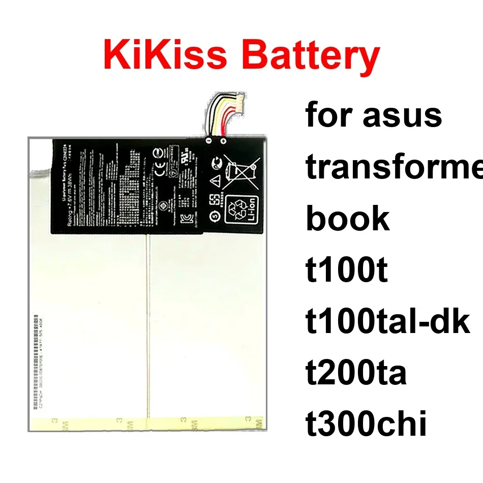 

Tablet Battery High-Capacity C12N1406 C21N1334 C11P1421 4840-7900Mah For Asus Transformer Book T100t T100tal-DK T200ta T300chi