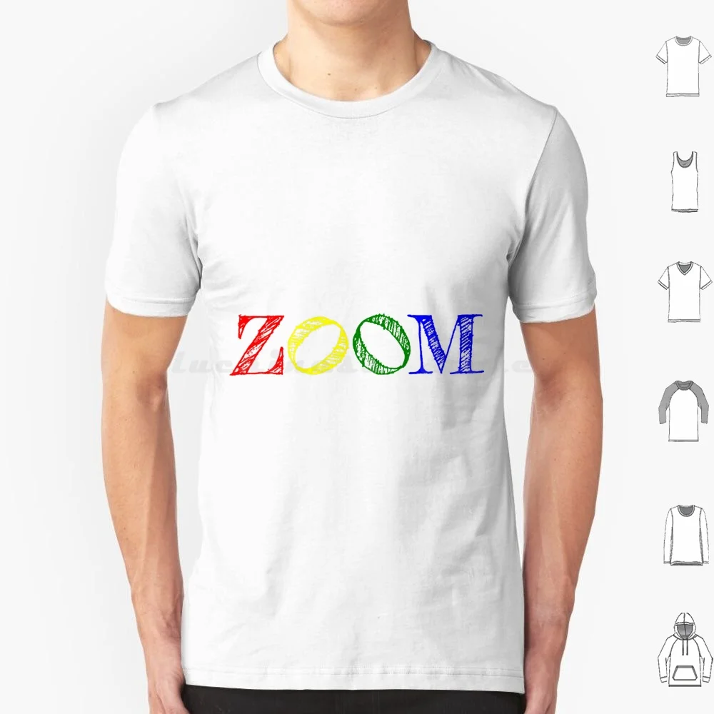 Zoom T Shirt Men Women Kids 6Xl Zoom Camera Colorful Zoomers