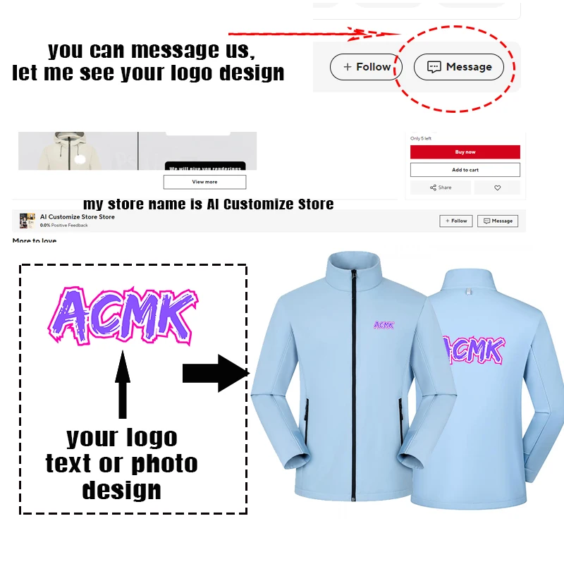 شعار مخصص سترات تكتيكية للرجال معاطف خفيفة الوزن مع جيوب مقاومة للماء للتنزه في الهواء الطلق للزوجين C2407