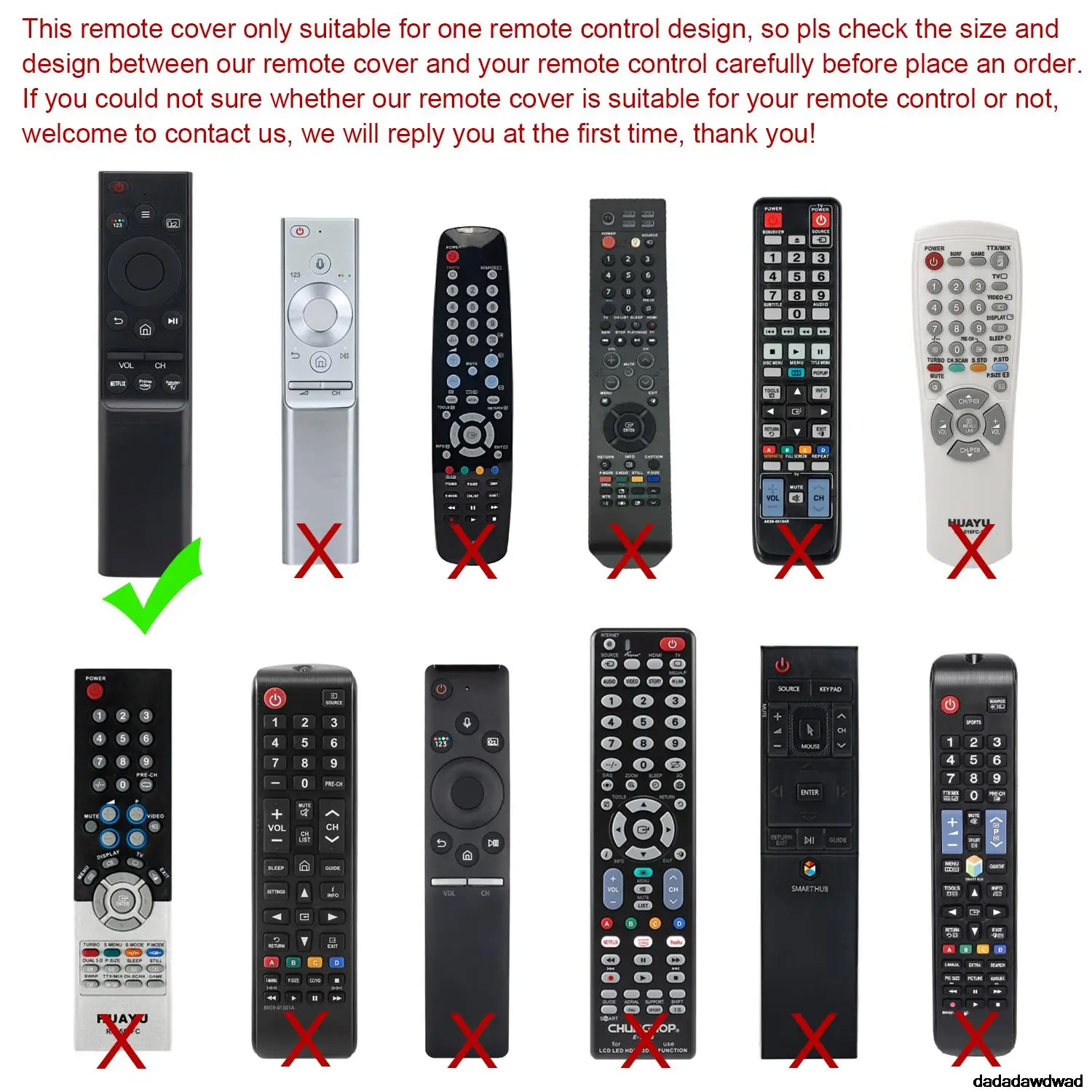 Silicone Shell Cover Fit for Samsung QLED TV Smart Remote Control BN59-01311 BN59-01327 BN59-01357 BN59-01363 TM1990C Case