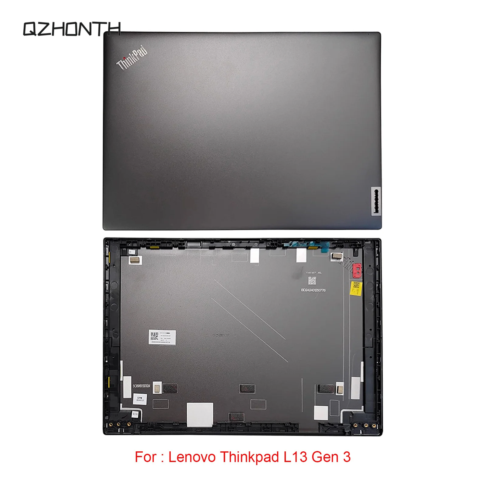 New For Lenovo Thinkpad L13 Gen 3 LCD Back Cover Rear Lid ASM (Black) 5M11H26262 13.3