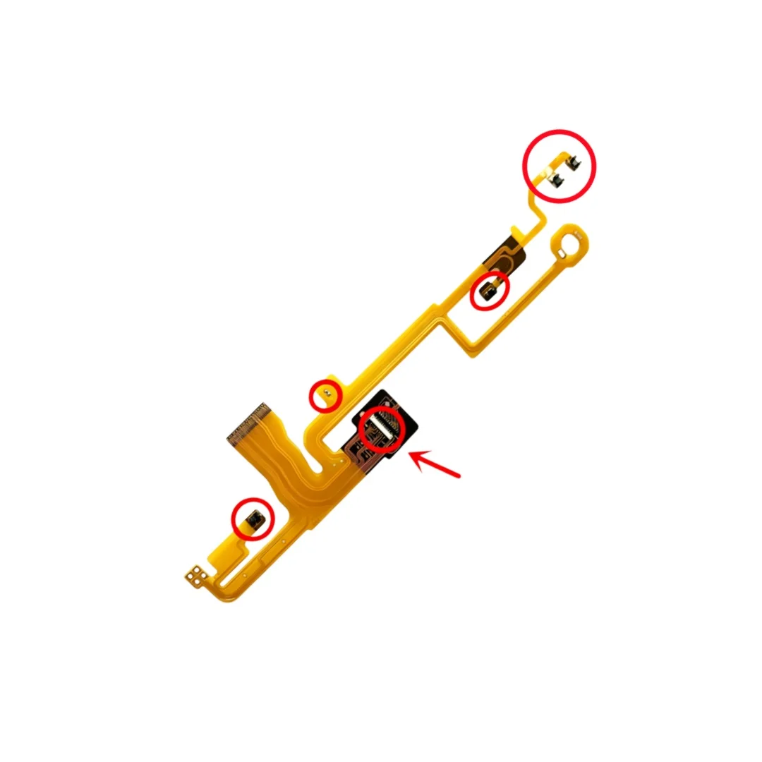 

New Replacement Lens Flex Cable with Full Components & Connector for Nikon S9900 S9700 Digital Camera Repair