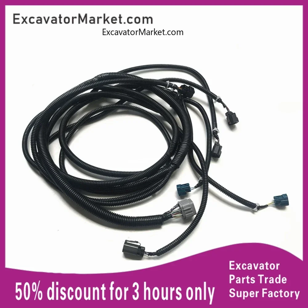 For excavator For HITACHI EX/ZAX120/200/260/330/360-1/3/6 Excavator Big Pump Hydraulic Pump Harness Excavator Accessories