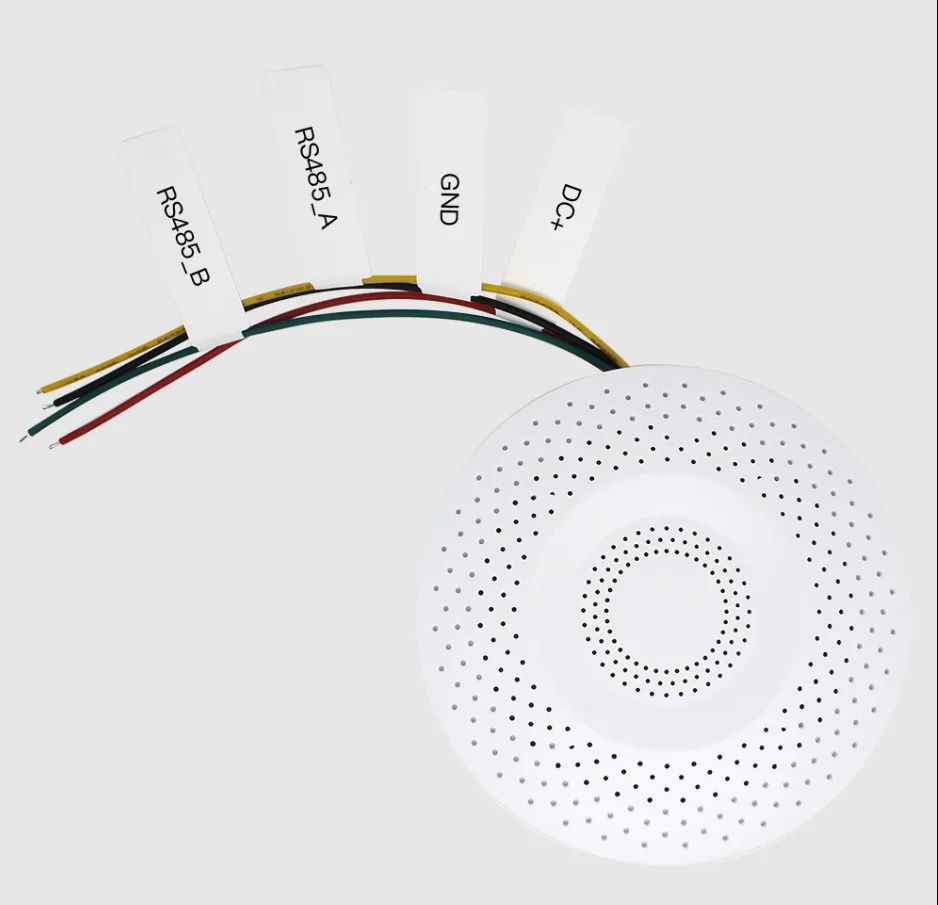 Modbus RTU eight-in-one environmental quality sensor Formaldehyde TVOC CO2 PM2.5 PM10 PM1.0 Temperature and humidity Sensor