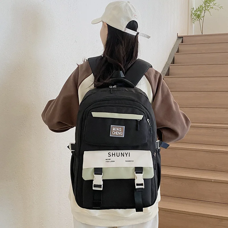 Newest Luxury Fashion Large Capacity Backpack For Middle School Students College Students Casual Good Quality Shoulder Bags
