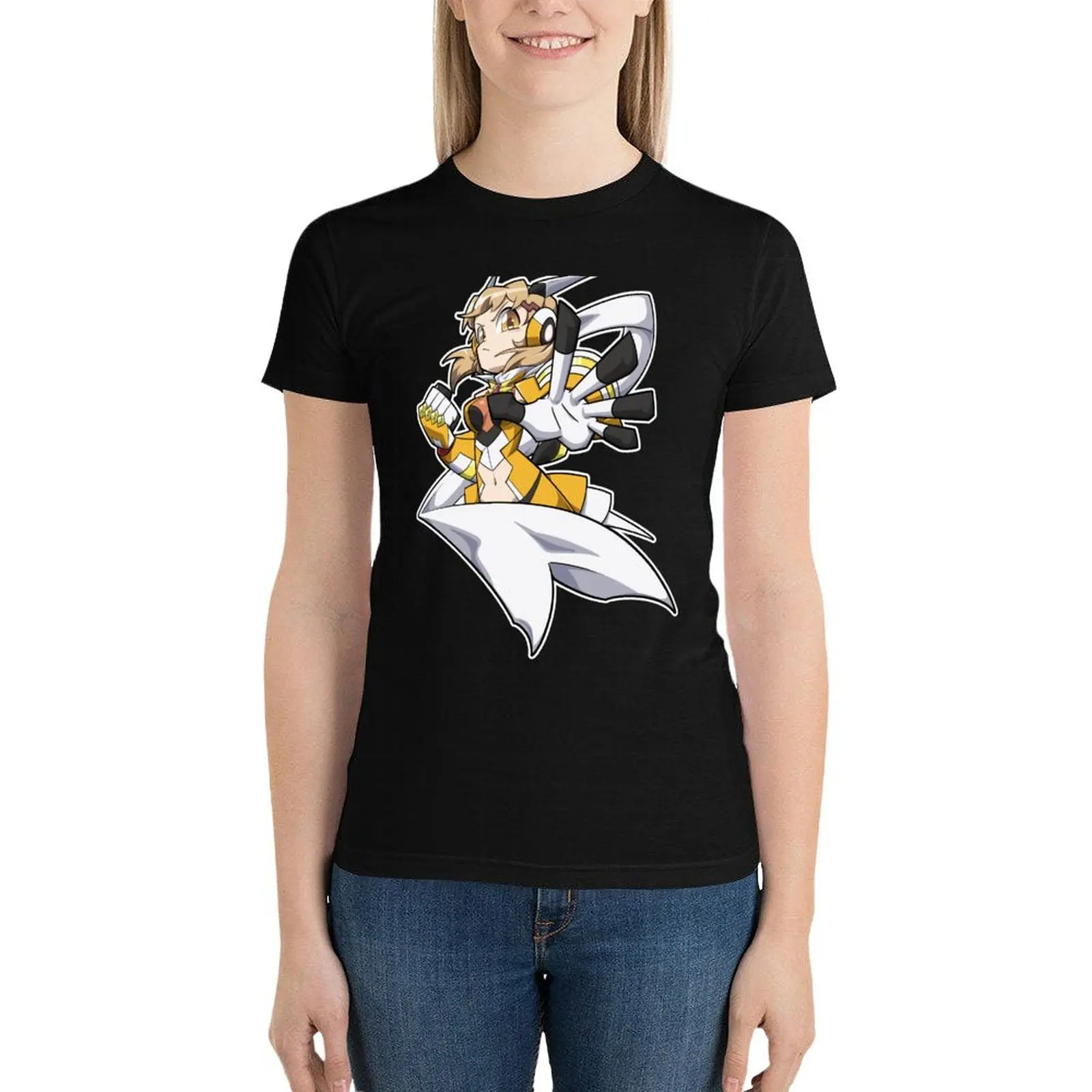 Symphogear - Hibiki Tachibana T-Shirt tops female woman t shirt