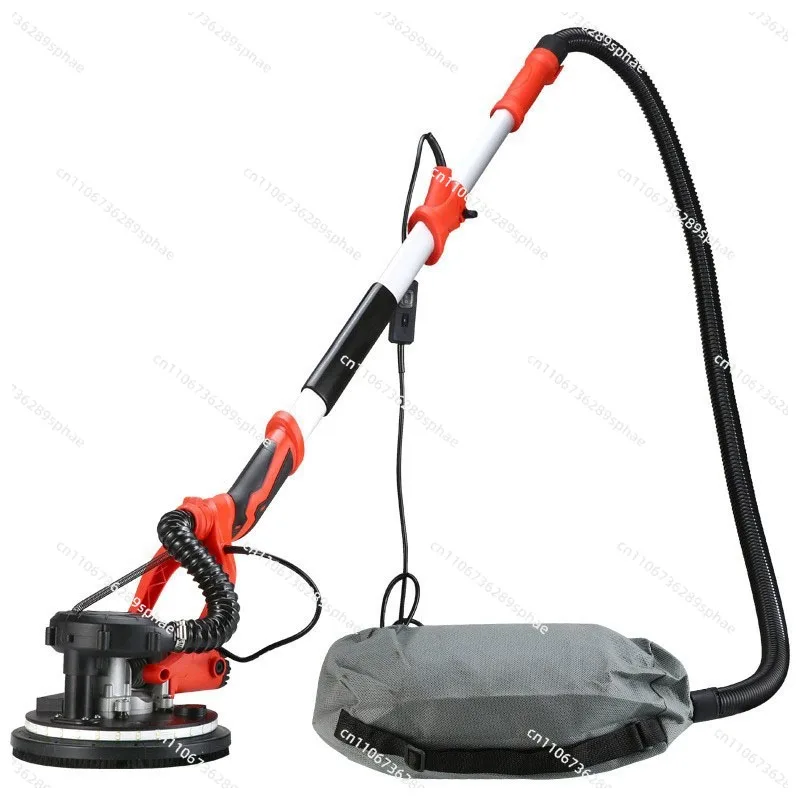 Folding large handle with lamp self-priming putty powder wall sandpaper grinding artifact