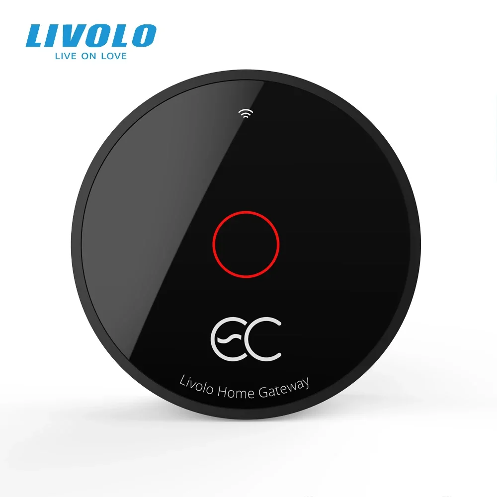 LIVOLO EC Smart Gateway,Wired/Wireless Smart Hub,APP/Google Home /Alexa/Alice Connection Bridge,Movable Width Range