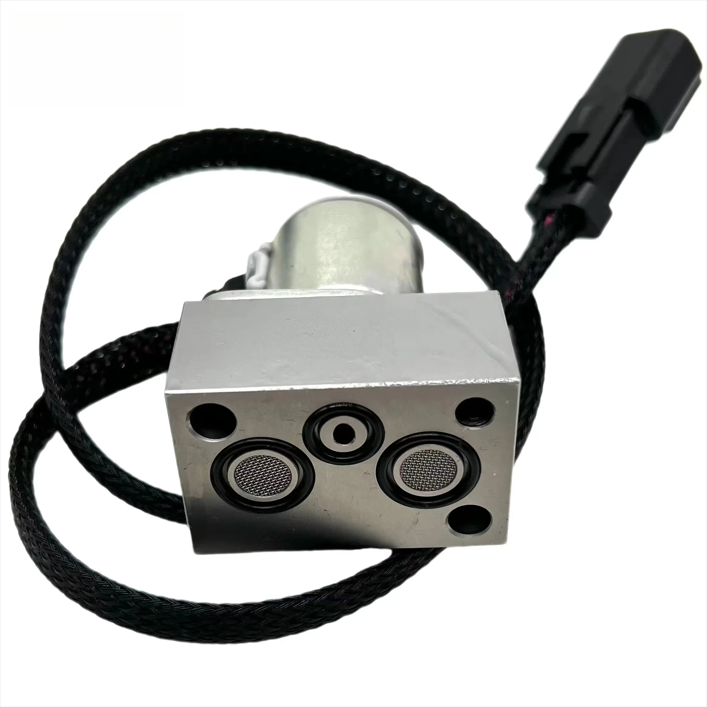 Engine Hydraulic Pump Solenoid Valve 3 Hole Fitting Parts Number 702-21-57500 for Pc360-7 V250 V-299