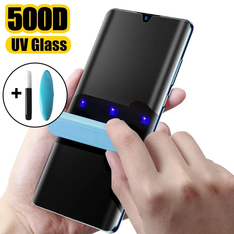 UV Glue Tempered Glass For Xiaomi 13 11 14 Ultra 12 Pro 12S 12X Screen Protector Mi Note 10 Lite Mix 4 Civi 2 3 Protective Film