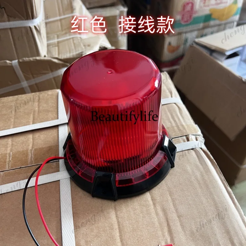 Car LED Engineering Warning Light 12V24V Magnetic Agricultural Locomotive School Bus Signal Light Rotates and Flashes view 4