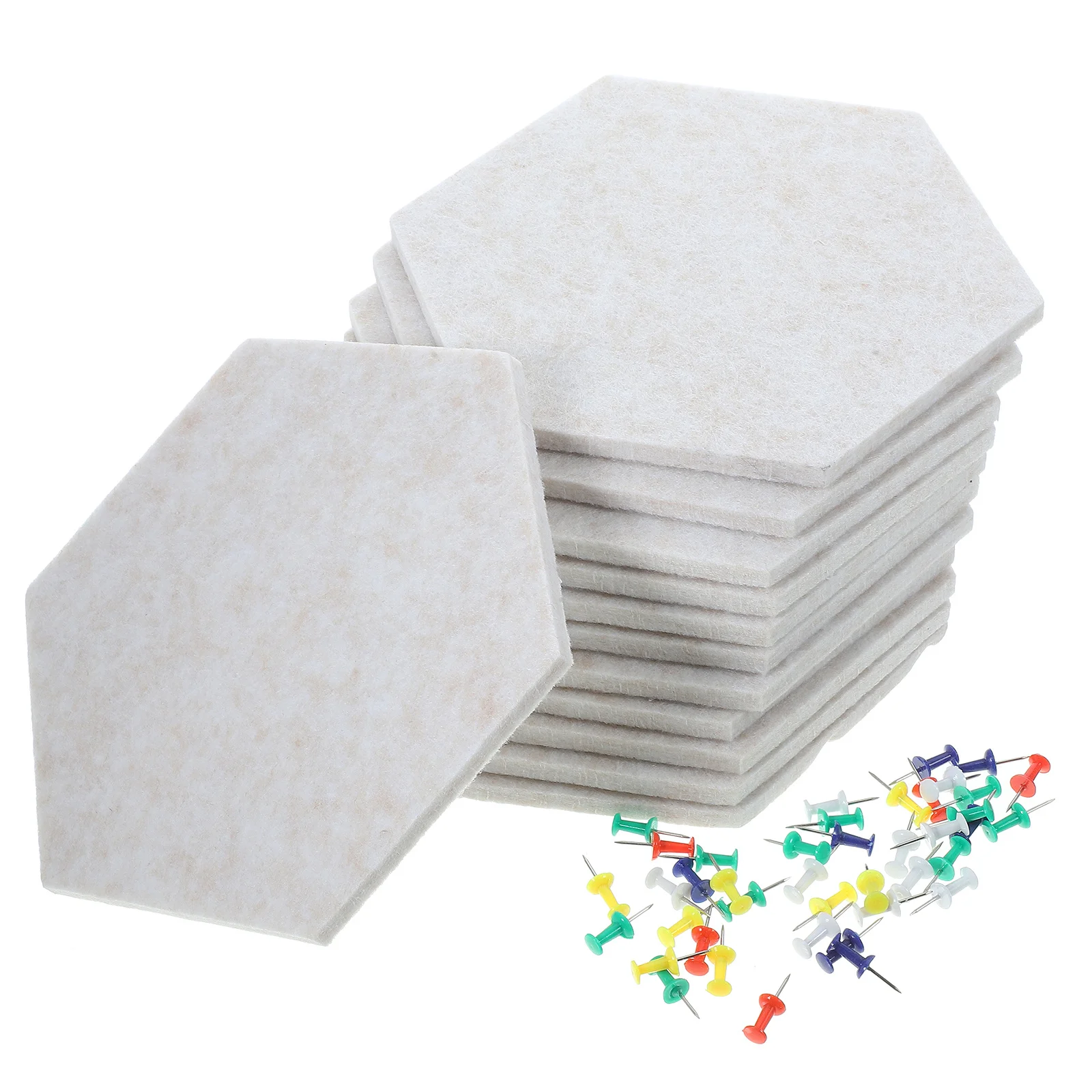 1 set 1 Set Felt Boards For Decorative Message Board Soundproofing Mat Bulletin Tiles Wall Felt Tiles For Wall Protector
