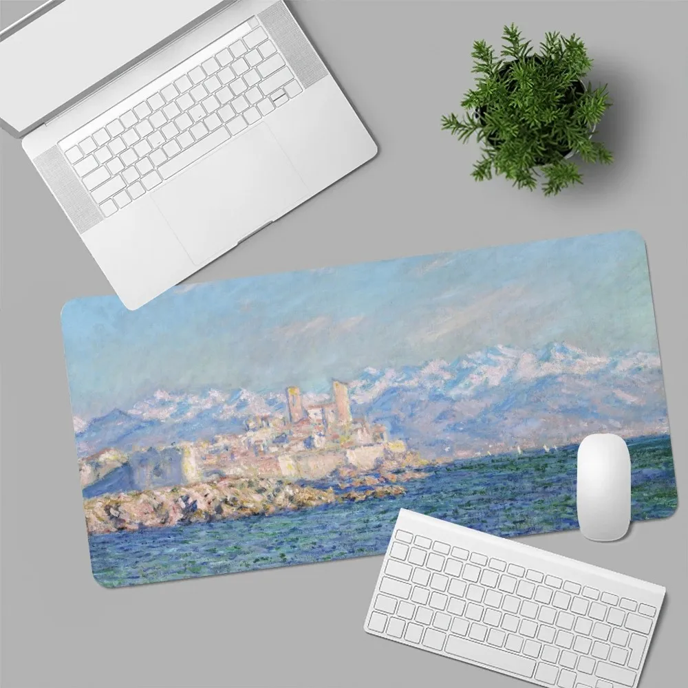 Claude Monet Art Mousepad Computer Laptop Gamer Pad PC Gaming Accessories Desk Mats