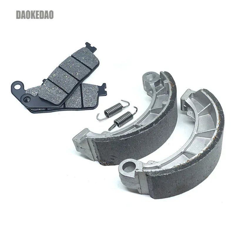 

For Honda NV400C Steed 400 1993-1997 NV400 NV400CM 1996-1997 NV400CV 95-96 Motorcycle Front Brake Pad Rear Brake Shoe Kit Set NV