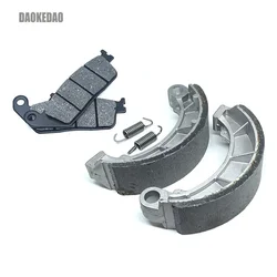 For Honda Shadow 600 VT600 PC16 PC21 1993-2001 NV600C Steed 1993-1996 Motorcycle Front Brake Pad Rear Brake Shoe Kit Set