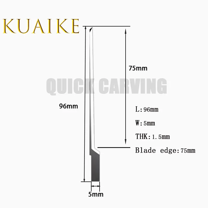 10 قطعة إطالة رشاقته كربيد تهتز شفرة الألياف الجلود رغوة إيفا شفرة القطع سمك 1.5 مللي متر ل JWEI IECHO AOL ATOM EMMA