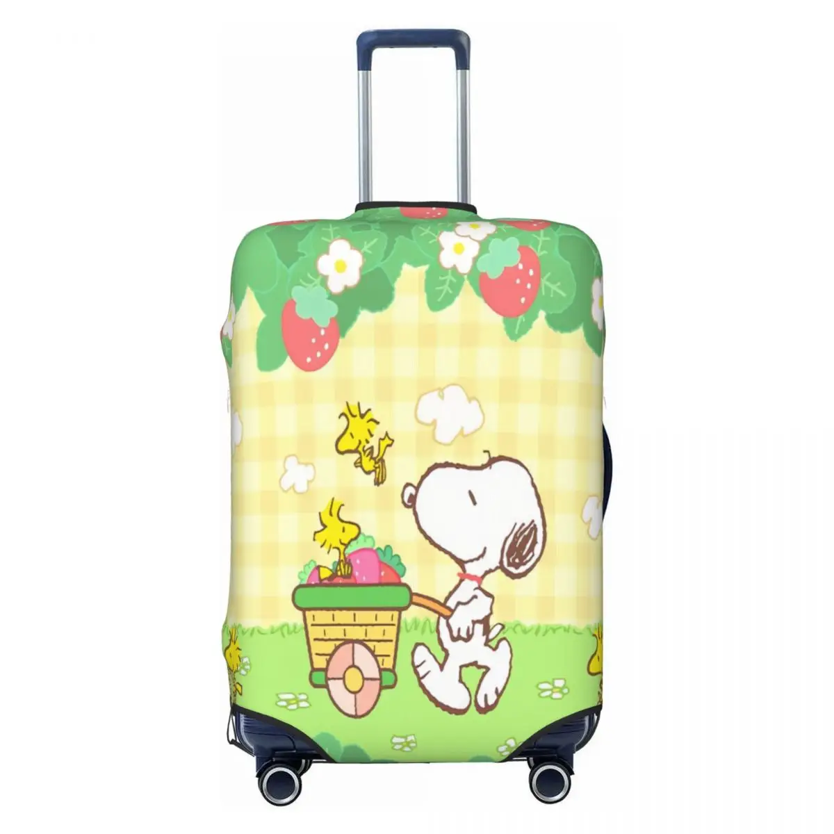 

Comics Snoopy Travel Luggage Cover Washable Beagle Dog Suitcase Cover Protector Fit 18-32 Inch