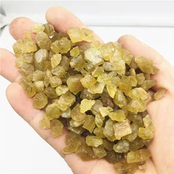 Wholesale 100g Natural crystal yellow apatite and mineral reiki treated gemstone primary gemstone specimens used in jewelry maki