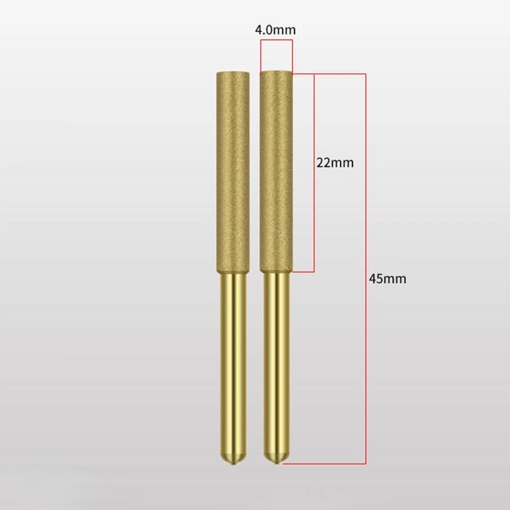 ดอกเจียร 5 ชิ้น ขนาด 4/4.8/5.5 มม. สำหรับลับคมเลื่อยโซ่ เครื่องมือเจียรสำหรับเครื่องมือโรตารี่ส่วนใหญ่