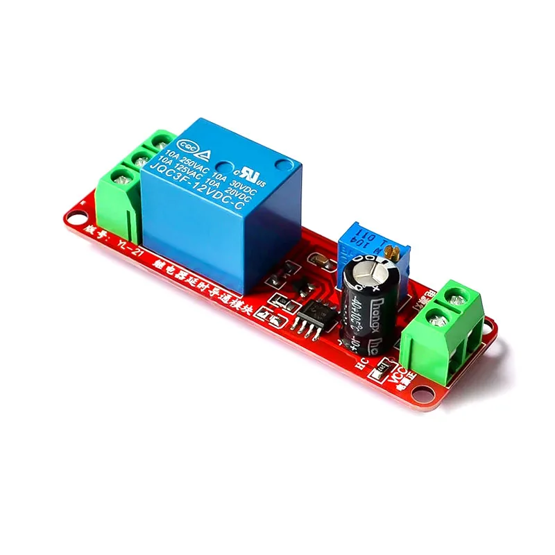 

NE555 DC 5V 12V Time Delay Relay Time Relay Shield Timing Relay Timer Control Switch Car Relays Pulse Generation Duty Cycle