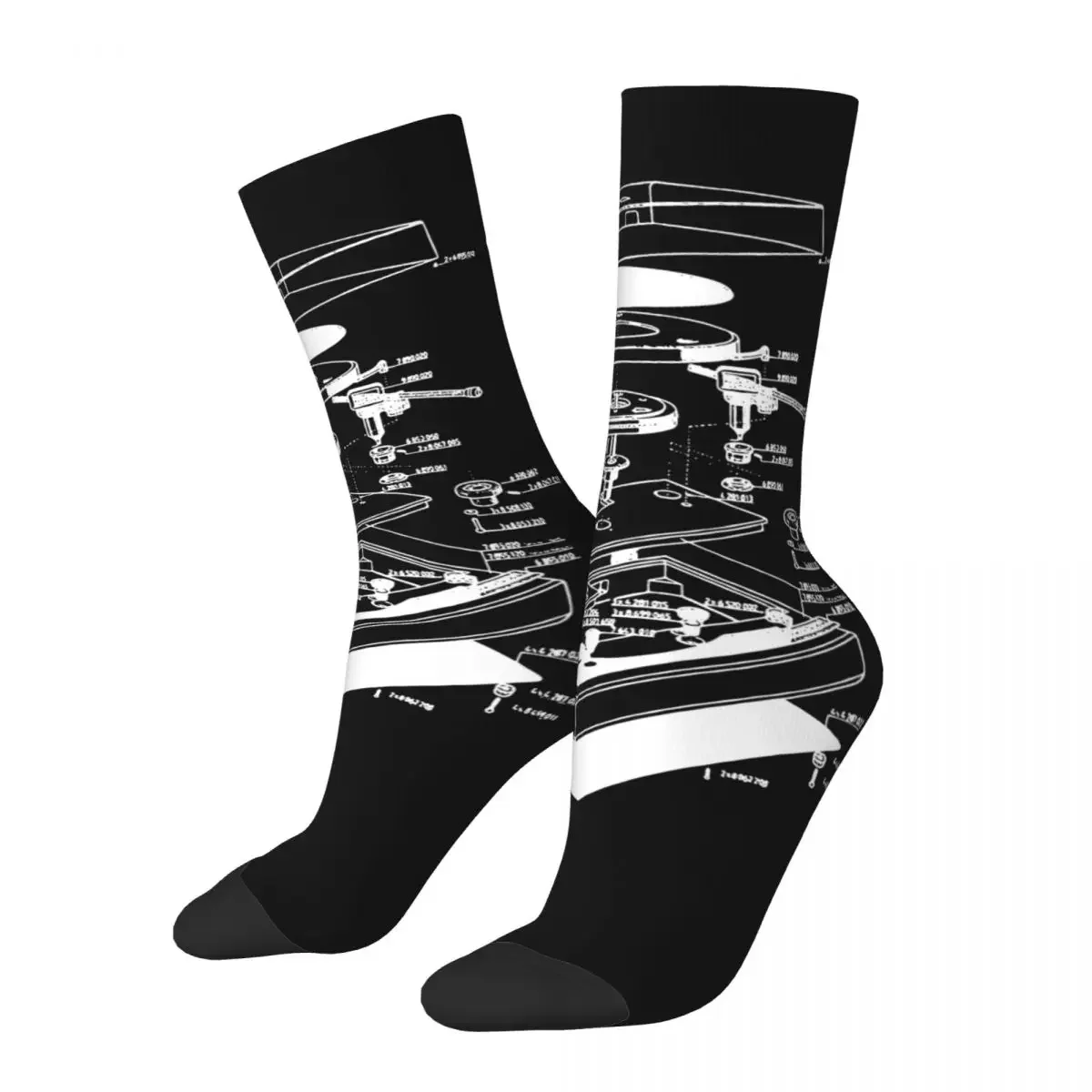 

New Men's Socks Harajuku Turntable Anatomy Sock Graphic Women Socks Spring Summer Autumn Winter