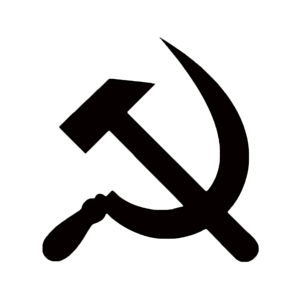 

Car Styling Funny USSR CCCP Sickle and Hammer Car Vinyl Decal Body Stickers PVC Carving Vinyl Decal Car Accessory